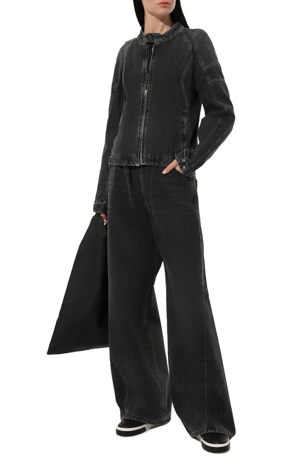 Кожаные кеды vulcanized OFF-WHITE, арт. 0WIA288S24LEA001, фото 2