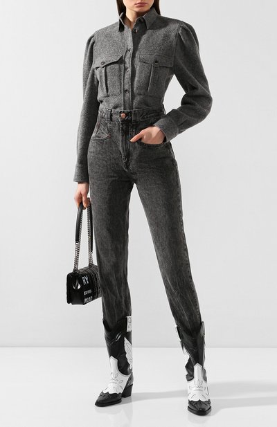Шерстяная рубашка ISABEL MARANT, арт. CH0506-19H011I/FL0RRIE, фото 2