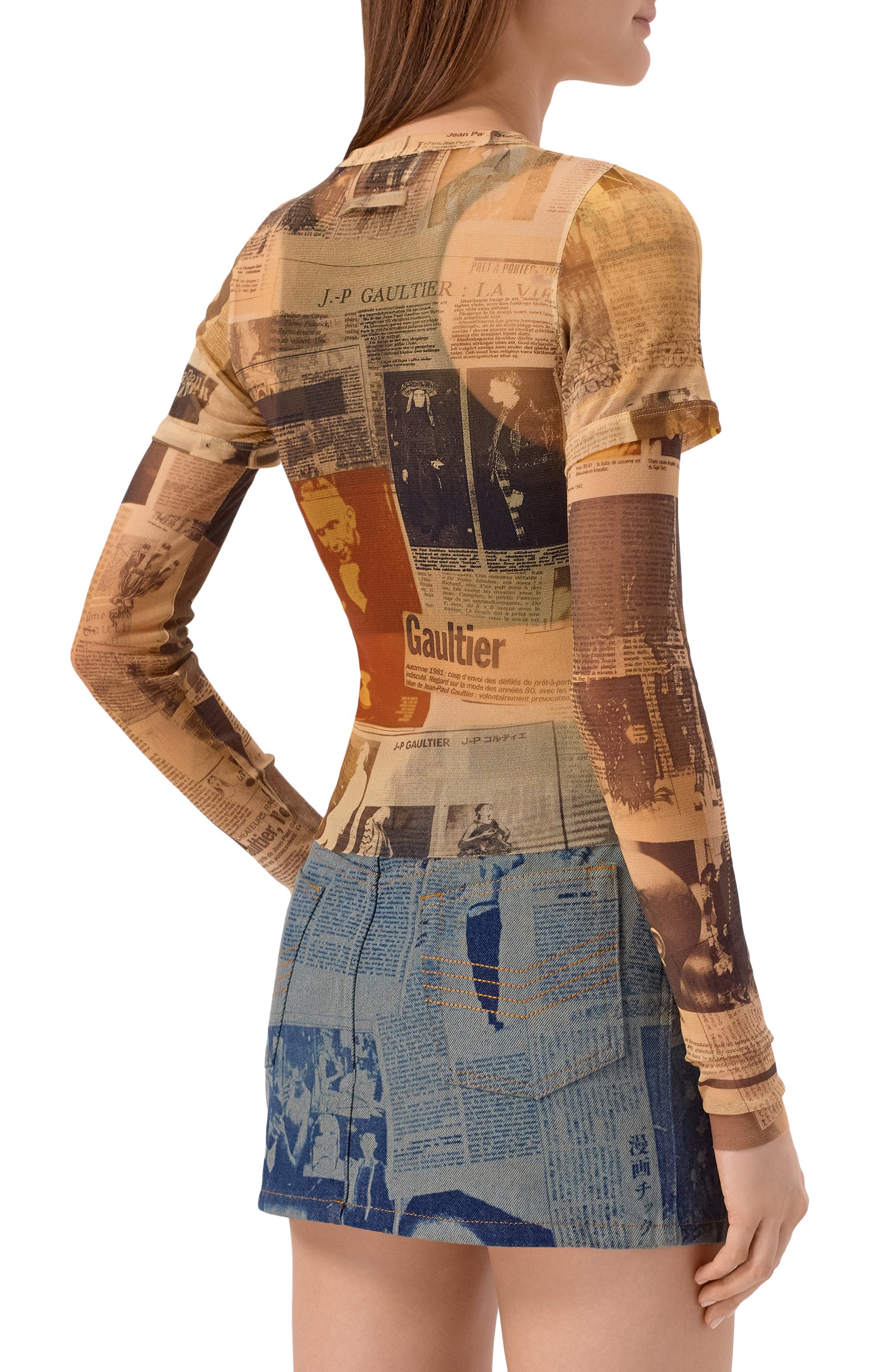 Лонгслив JEAN PAUL GAULTIER, арт. 26/01-W-T0416/M013P, фото 4