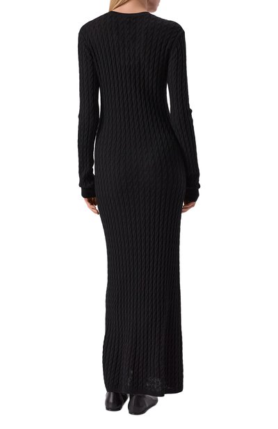 Шерстяное платье TOTEME, арт. 251-WRD0142-YA0036/001, фото 4