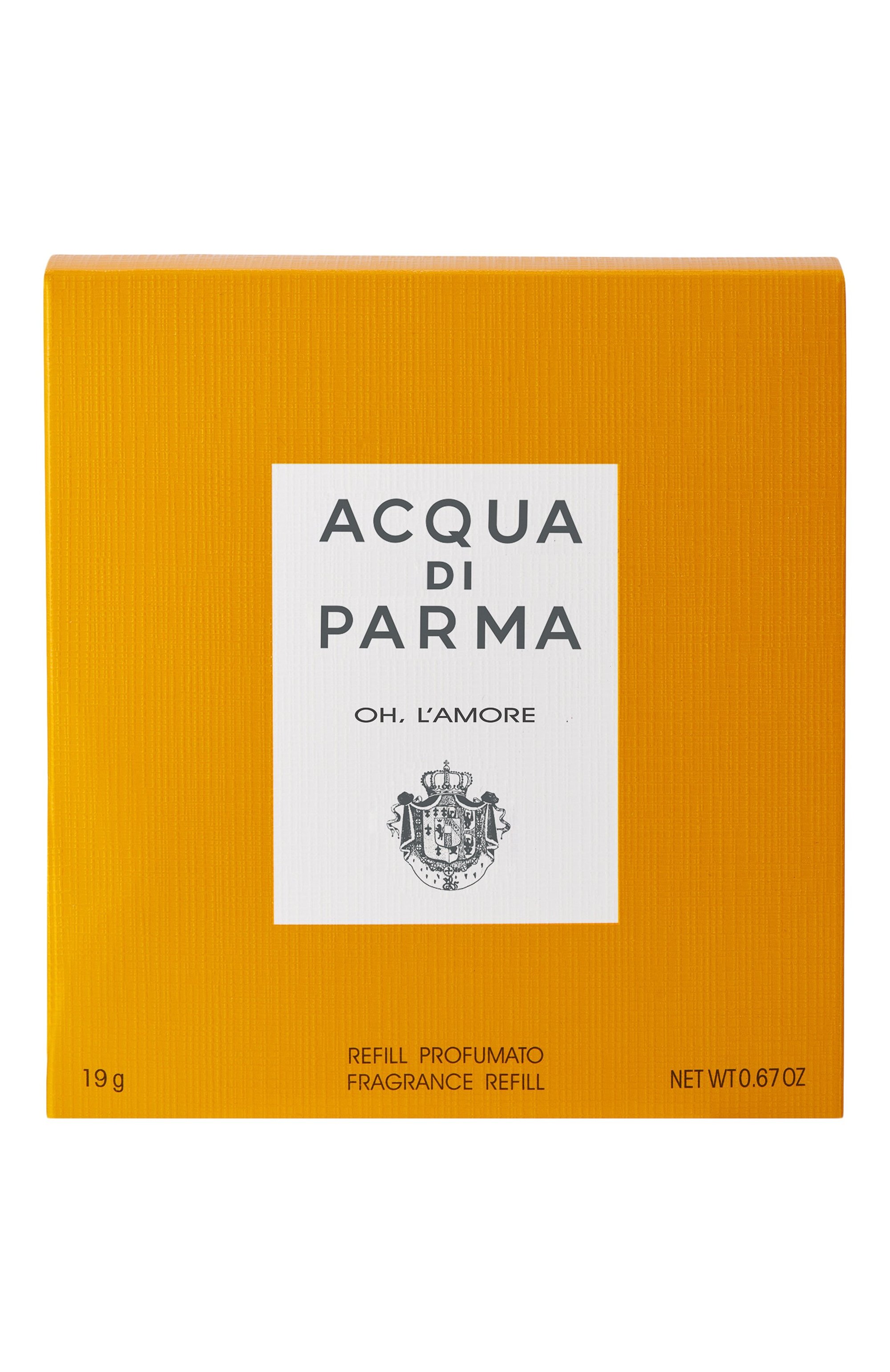 Сменный блок аромадиффузора для автомобиля oh, l'amore ACQUA DI PARMA, арт. ADP62225, фото 3