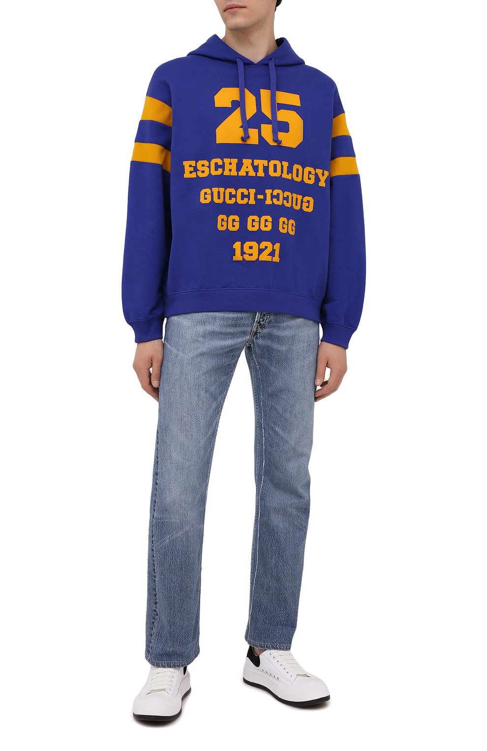 Хлопковое худи GUCCI, арт. 655469/XJDHN, фото 2