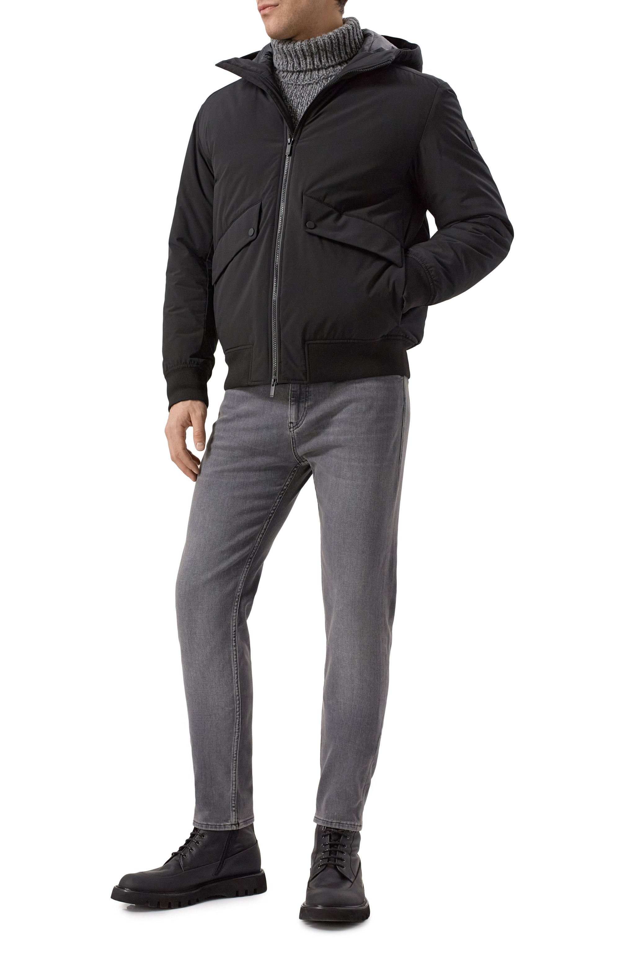 Пуховый бомбер BOSS, арт. 50534954, фото 2