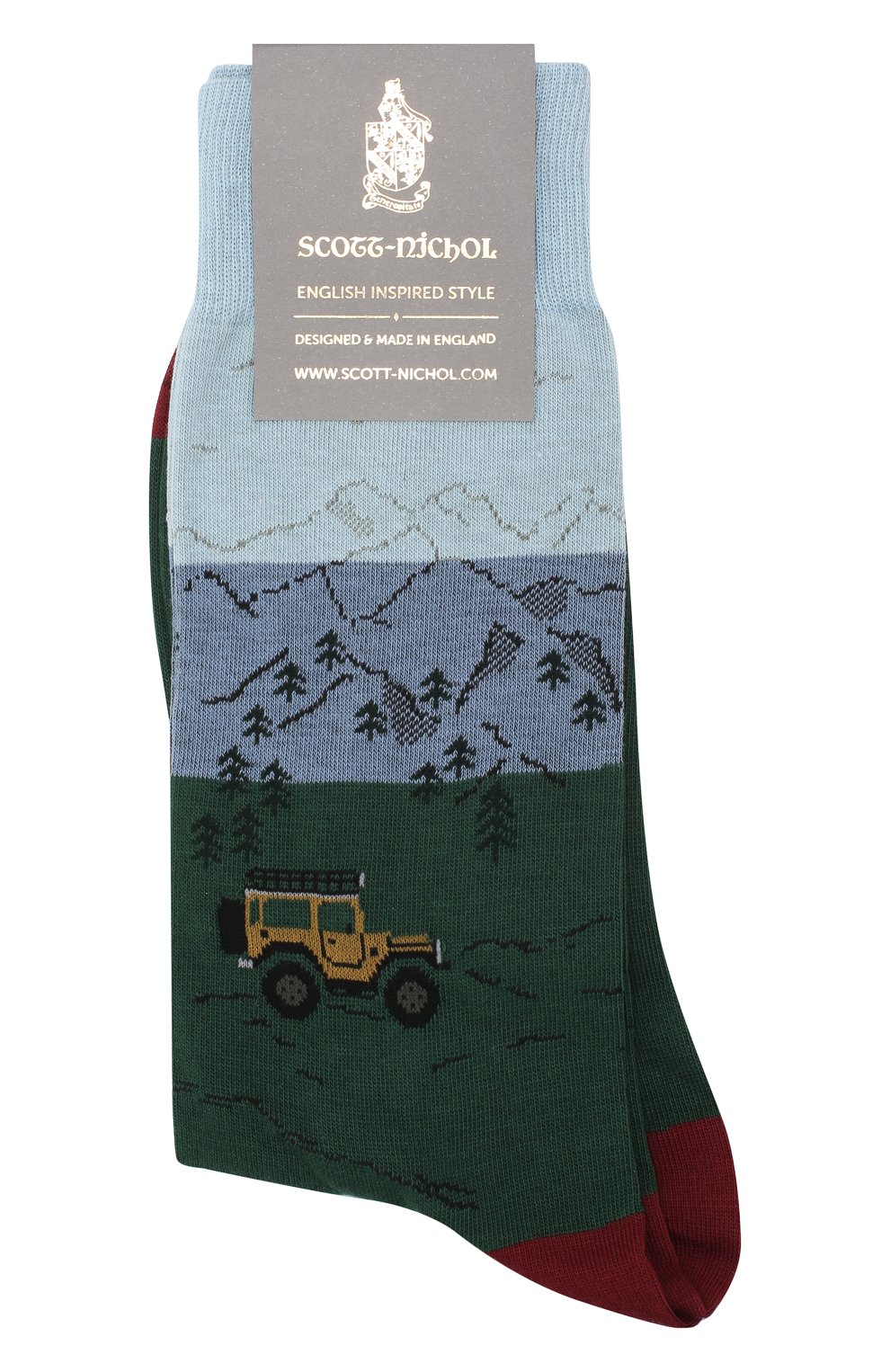 Носки PANTHERELLA зеленого цвета по цене 1165 руб., арт. YS4053, фото 1 Носки PANTHERELLA, арт. YS4053, фото 1