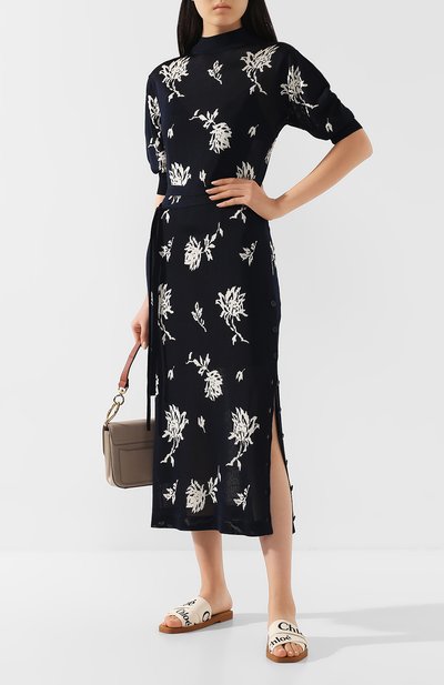 Платье с поясом CHLOÉ, арт. CHC20SMR59650, фото 2