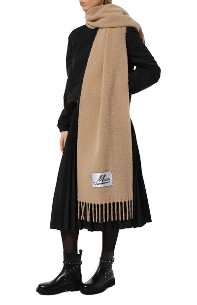 Шерстяной шарф MARNI, арт. SCMC0059Y0/UTW918, фото 2