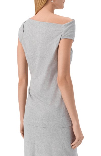 Хлопковый топ DRIES VAN NOTEN, арт. 011111/2603, фото 4