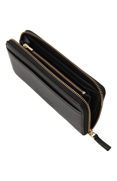 Кожаный кошелек MARC JACOBS (THE) черного цвета по цене 25200 руб., арт. S131L01RE22, фото 3 Кожаный кошелек MARC JACOBS (THE), арт. S131L01RE22, фото 3