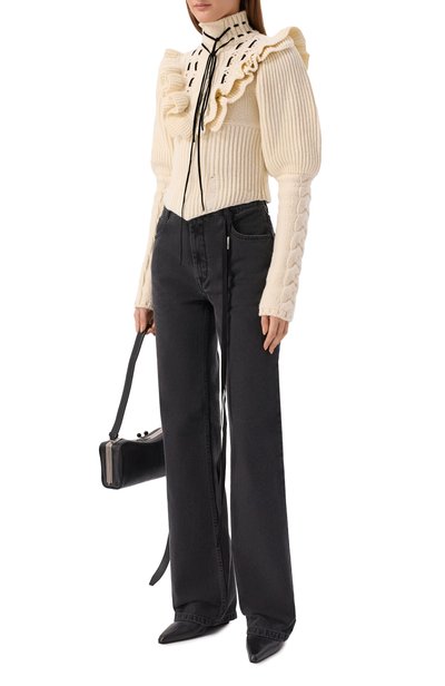 Шерстяной свитер ANN DEMEULEMEESTER, арт. B0014532/KN073, фото 2