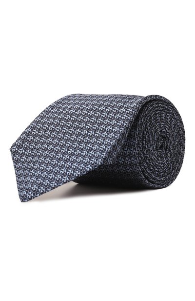 Мужской шелковый галстук CANALI, арт. 18/HJ04135