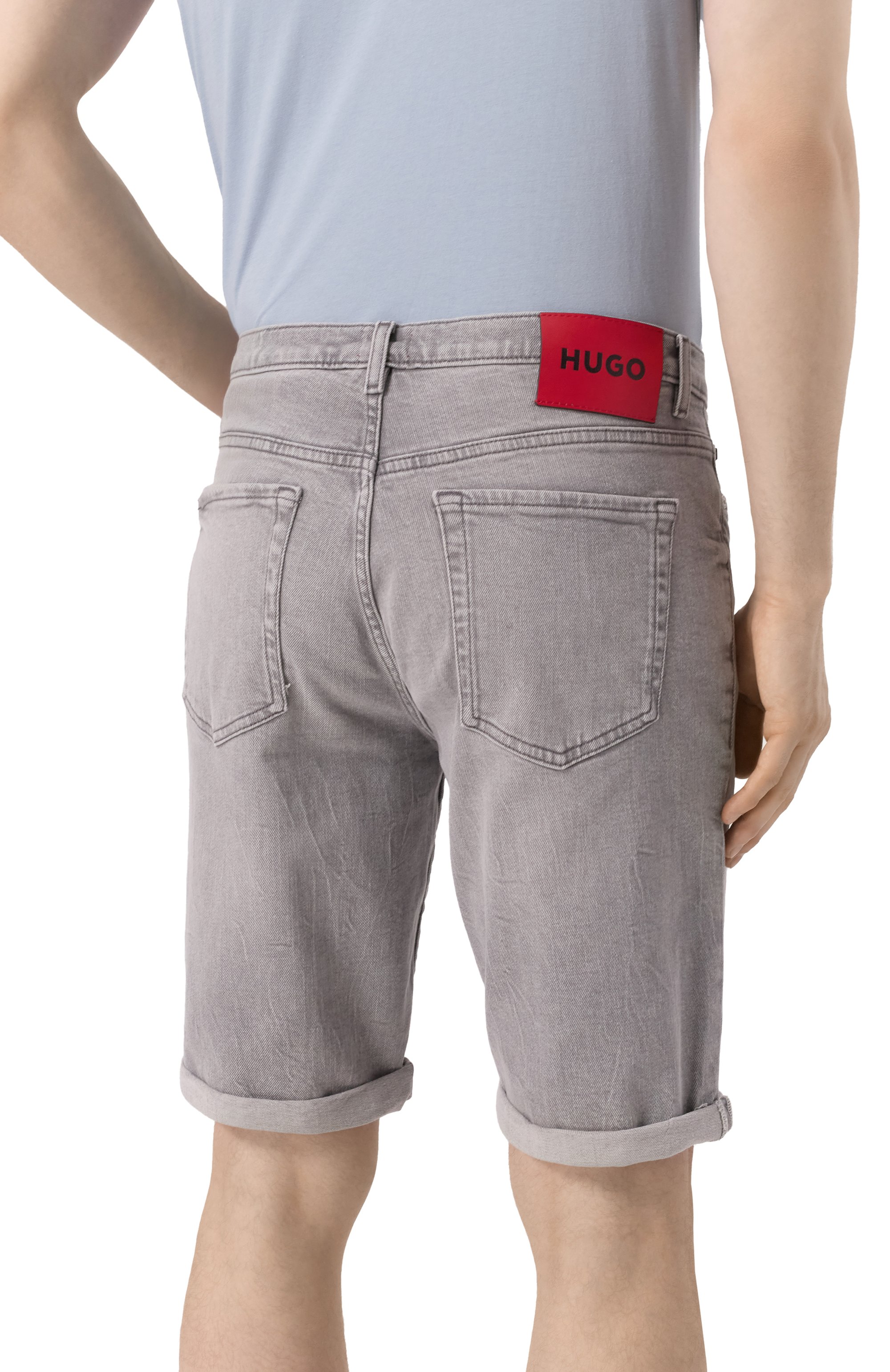 Джинсовые шорты hugo 634/s HUGO, арт. 50537720, фото 4