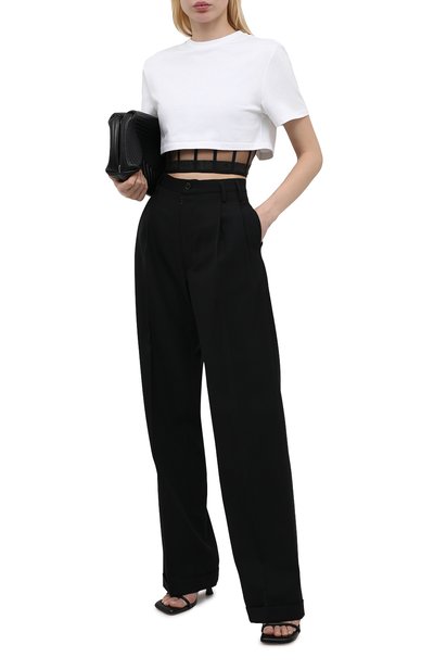 Хлопковая футболка ALEXANDER MCQUEEN, арт. 653743/QLAA6, фото 2