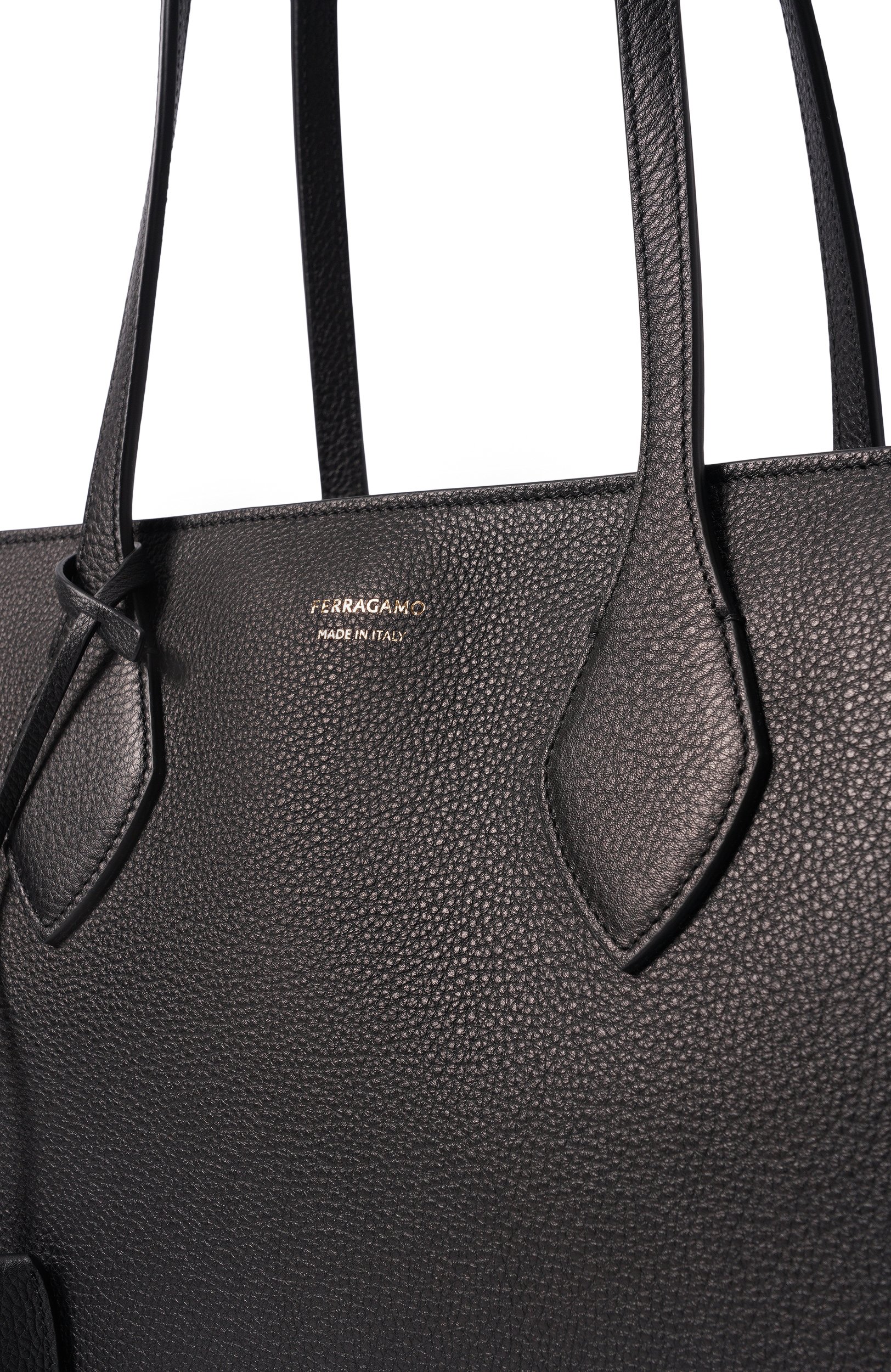 Сумка-тоут star FERRAGAMO черного цвета по цене 237000 руб., арт. 219908/779336, фото 6 Сумка-тоут star FERRAGAMO, арт. 219908/779336, фото 6