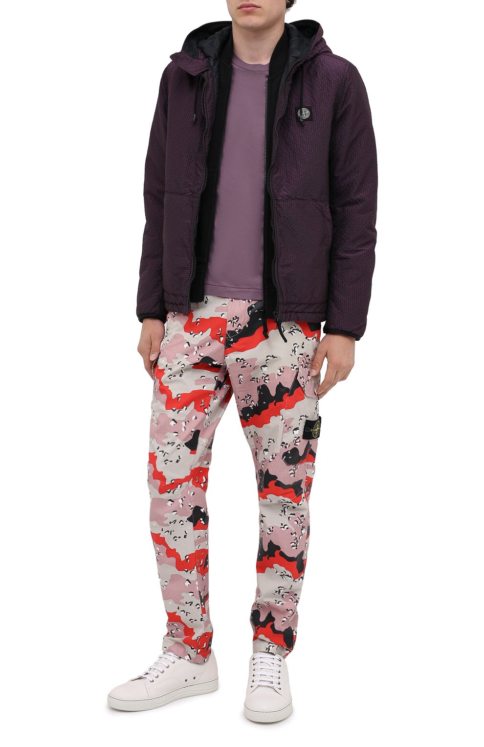 Хлопковая футболка STONE ISLAND, арт. 731524113, фото 2