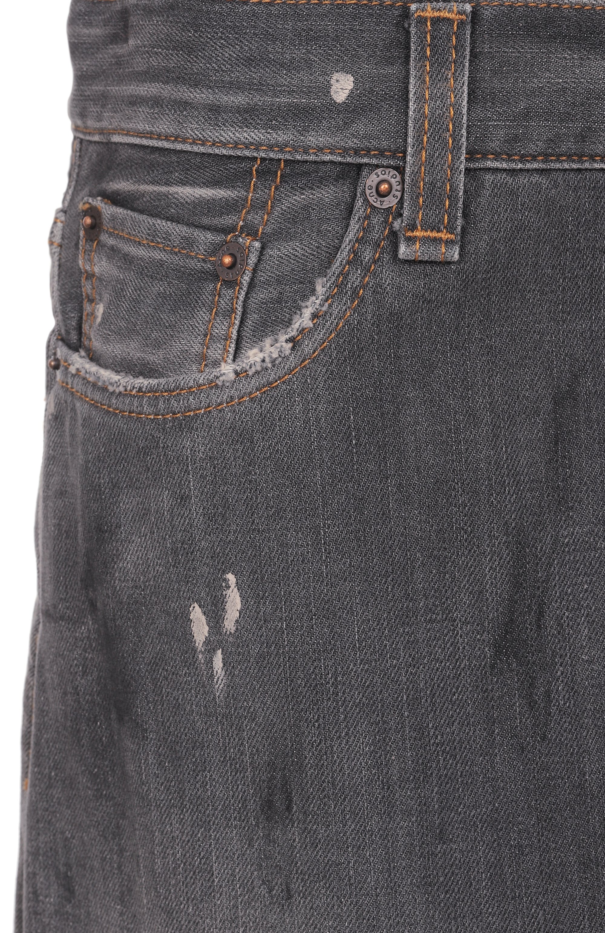 Джинсы ACNE STUDIOS черного цвета по цене 87550 руб., арт. ACNE STUDI0S 2023F FN BLACK TRAFALGAR/A00514, фото 6 Джинсы ACNE STUDIOS, арт. ACNE STUDI0S 2023F FN BLACK TRAFALGAR/A00514, фото 6