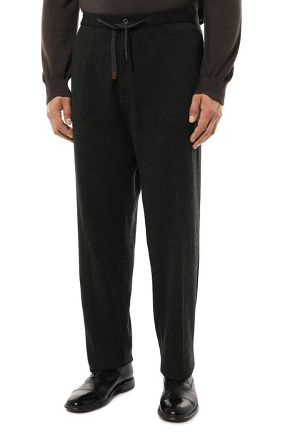 Шерстяные брюки MARCO PESCAROLO, арт. BAIAM/50Y02, фото 3