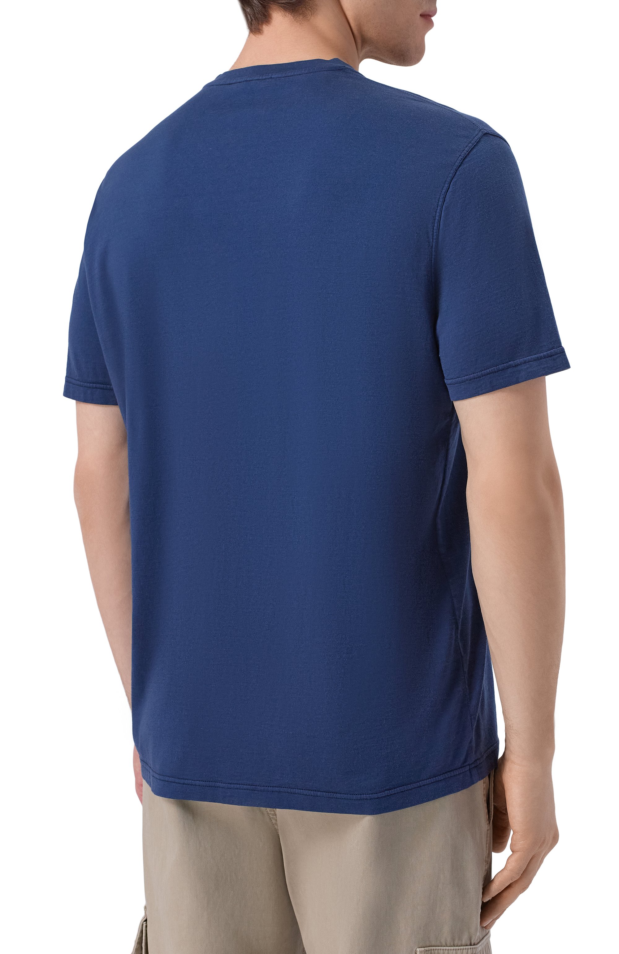 Футболка из шелка и хлопка KITON, арт. UMK0874, фото 4