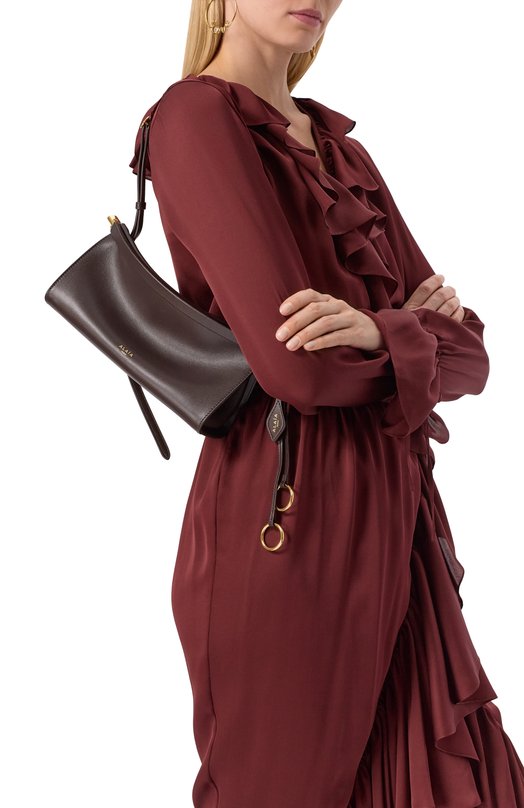 Сумка Le Click East-West small Alaia AA1S01426CA332 Коричневый  AA1S01426CA332 Фото 2