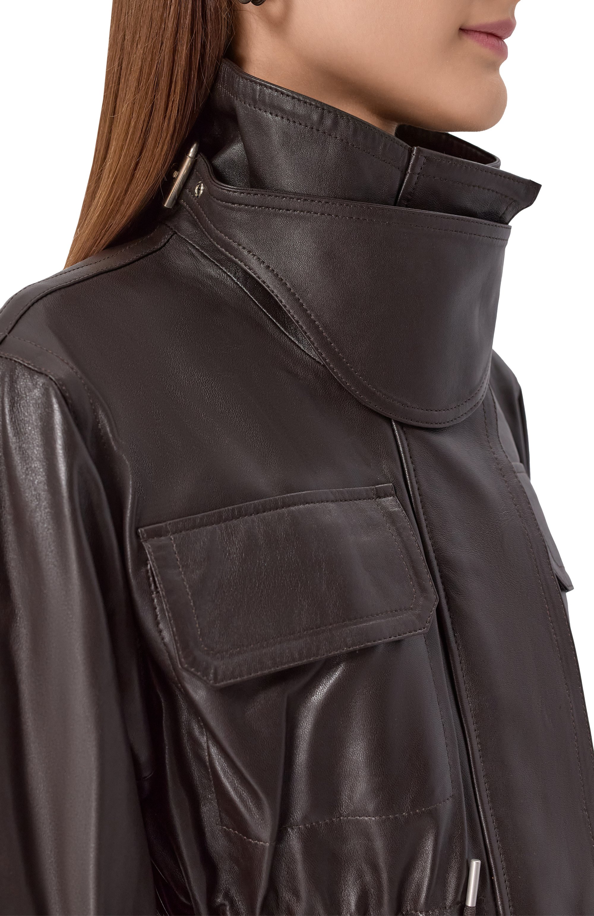 Кожаная куртка CO, арт. 6205PSGV-PF25, фото 5