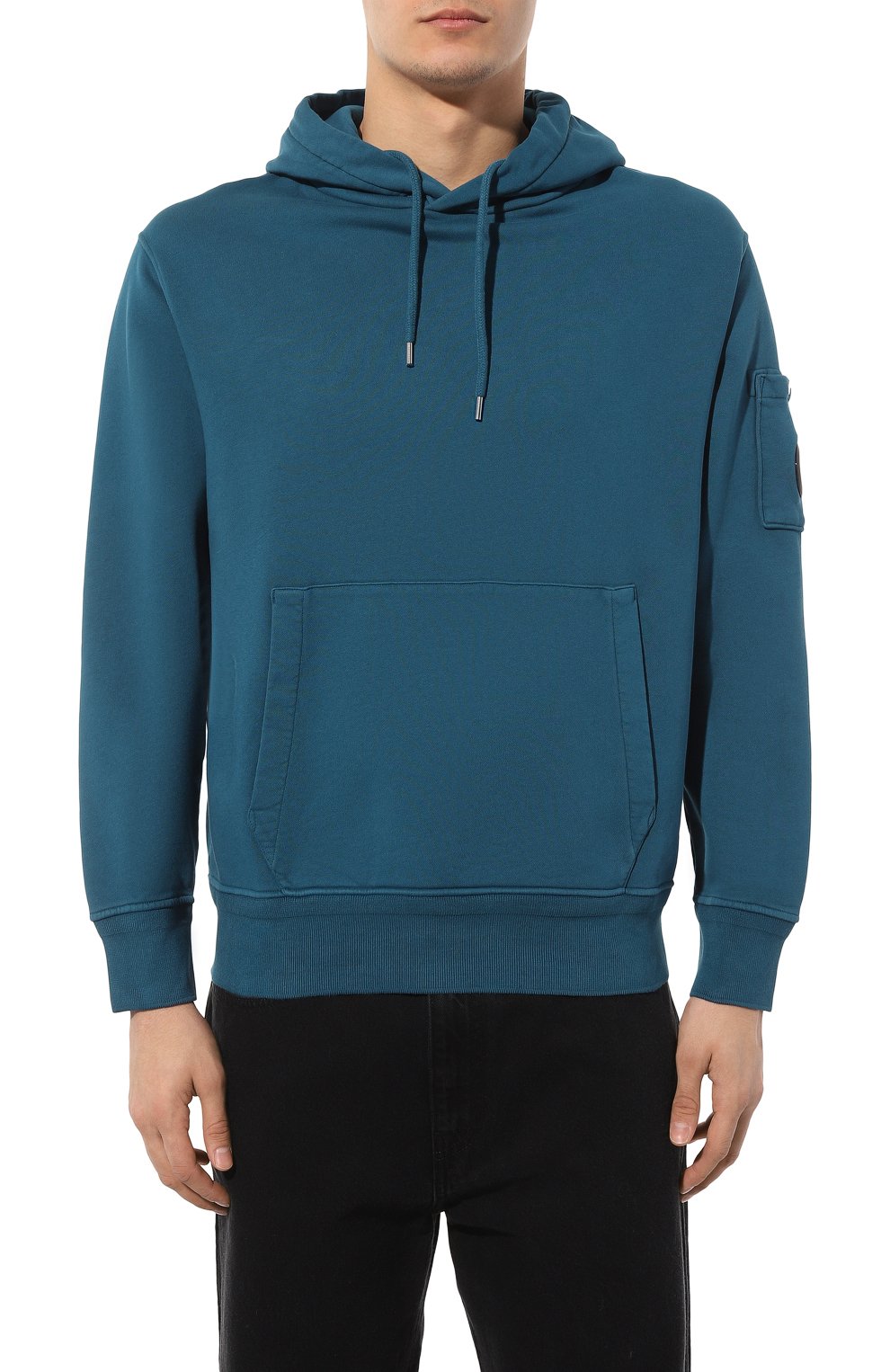 Хлопковое худи C.P. COMPANY, арт. 16CMSS099A110044R, фото 3