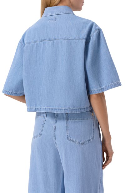 Джинсовая рубашка kodiak AG ADRIANO GOLDSCHMIED, арт. W0210-188/K0DIAK-B0XY SHIRT, фото 4