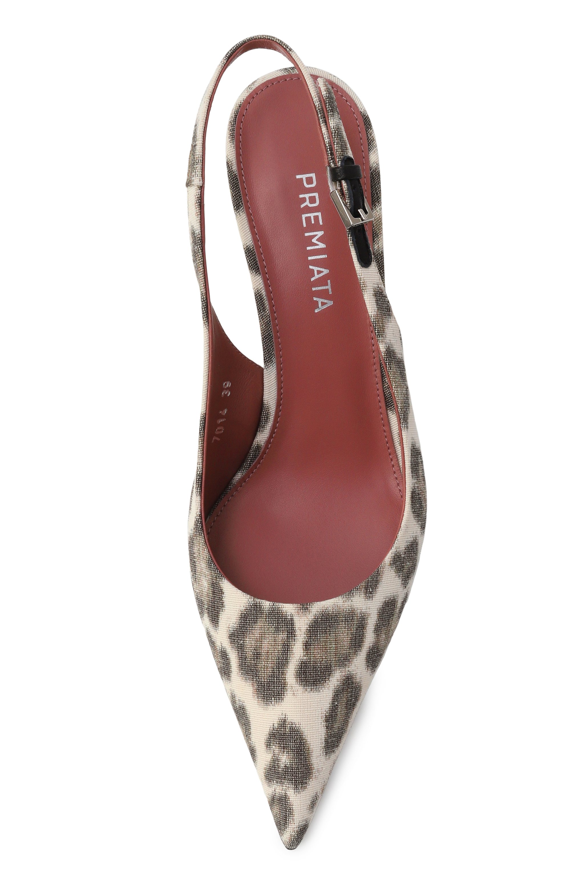 Текстильные туфли PREMIATA леопардового цвета по цене 46725 руб., арт. M7014/PHENICE, фото 6 Текстильные туфли PREMIATA, арт. M7014/PHENICE, фото 6