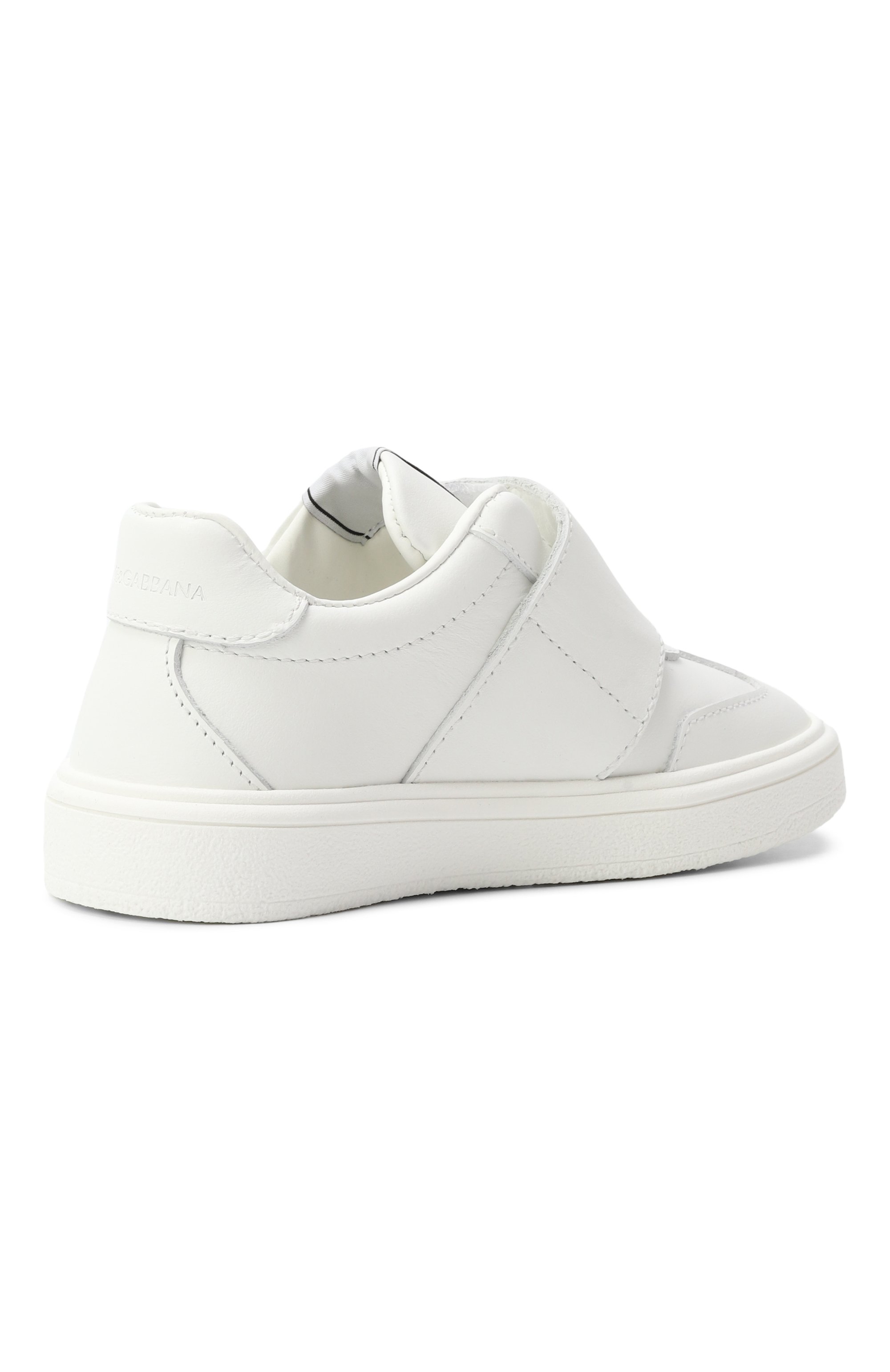 Кожаные кеды portofino DOLCE & GABBANA, арт. DN0228/A1048, фото 3