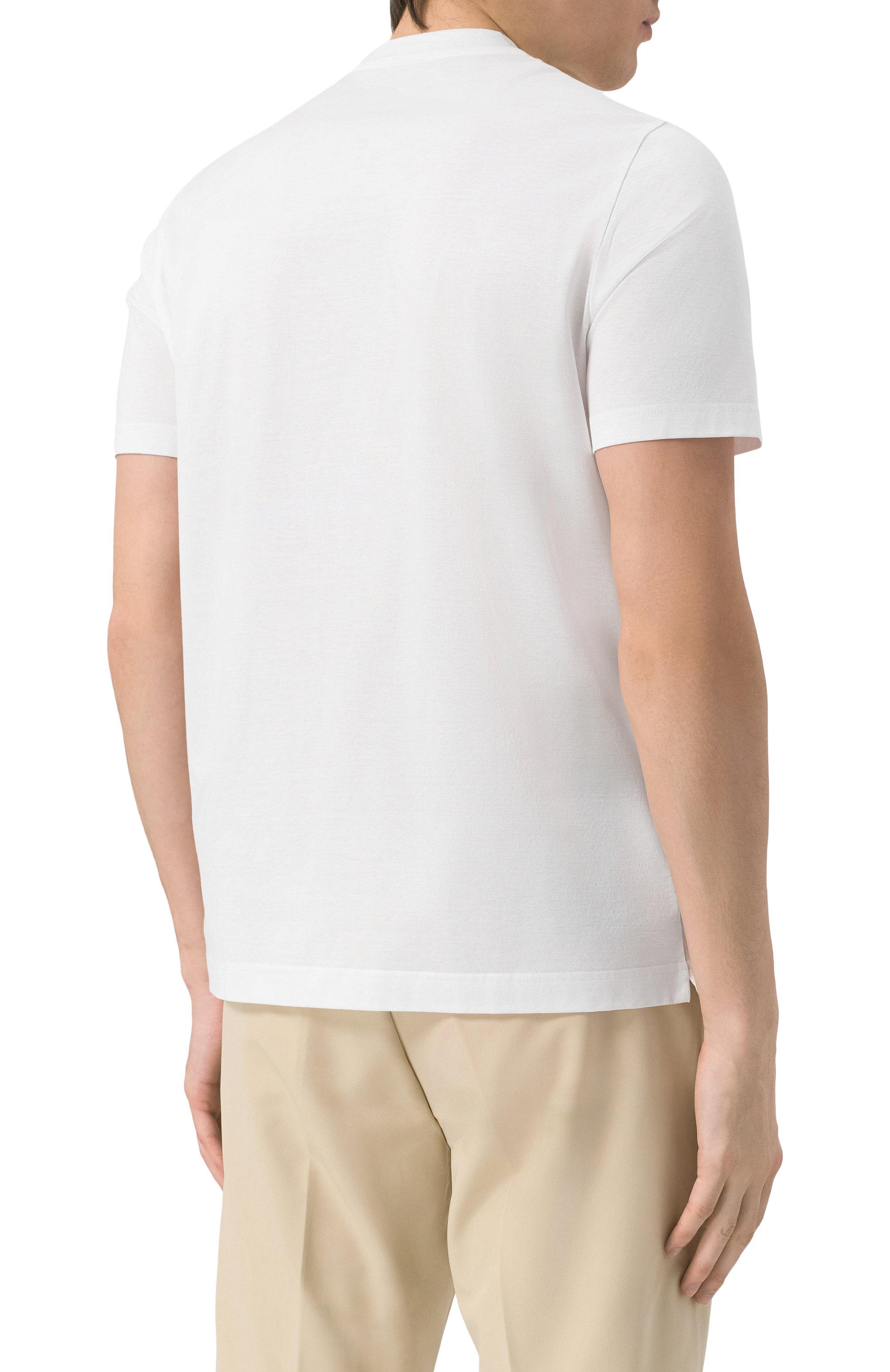 Хлопковая футболка CAPOBIANCO, арт. 18M660.MK00., фото 4