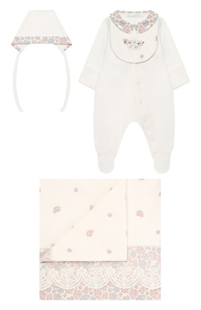 Комплект на выписку с пледом французский прованс CHEPE, арт. 071440, фото 1