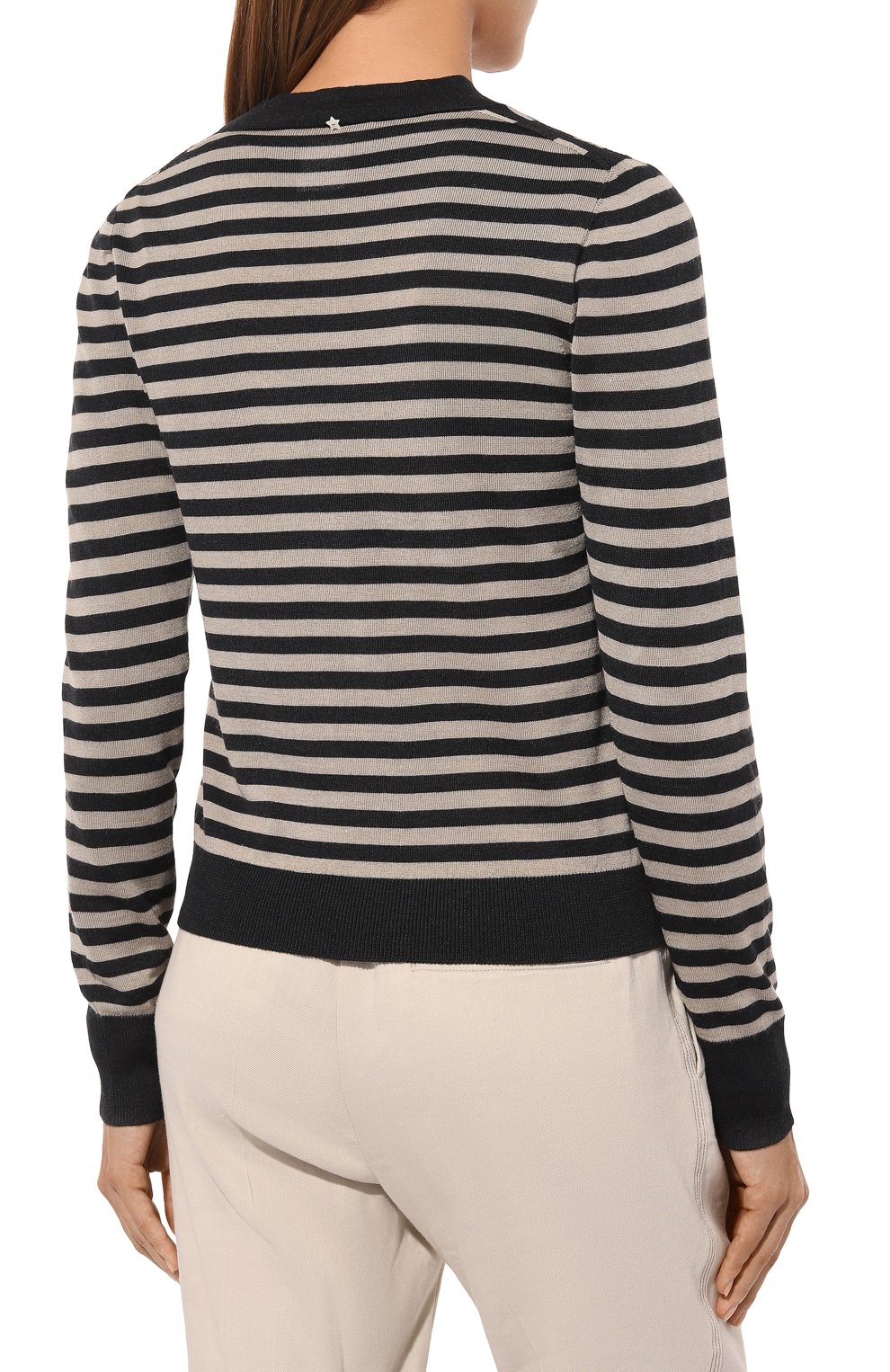 Кардиган из шерсти и шелка LORENA ANTONIAZZI, арт. A24112CM13C/2862, фото 4