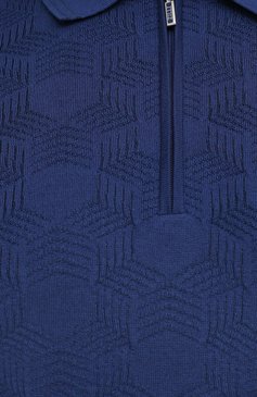Поло из шелка и хлопка ZILLI, арт. MBV-PZ072-NECL1/ML01, фото 5