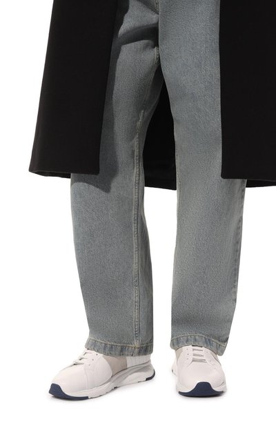 Кроссовки с отделкой из кожи каймана ZILLI, арт. H0094AM1020VSWR01, фото 3