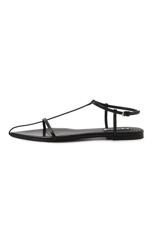 Кожаные сандалии Jil Sander J15WP0081/P8226 Чёрный  J15WP0081/P8226 Фото 4