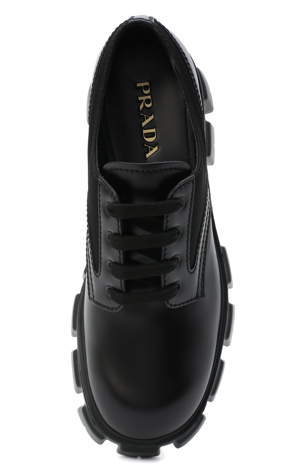 Кожаные дерби PRADA, арт. 2EE342-3L09-F0002, фото 5