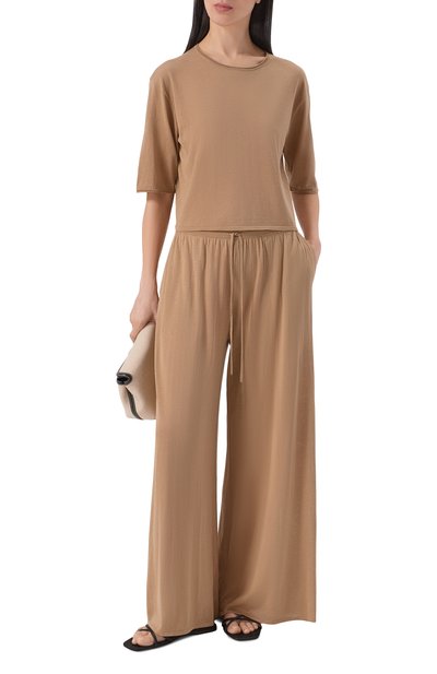 Футболка из шелка и хлопка 12 STOREEZ, арт. 136937, фото 2