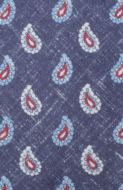 Галстук из смеси шелка и льна KITON, арт. UCRVKLC03G14, фото 3