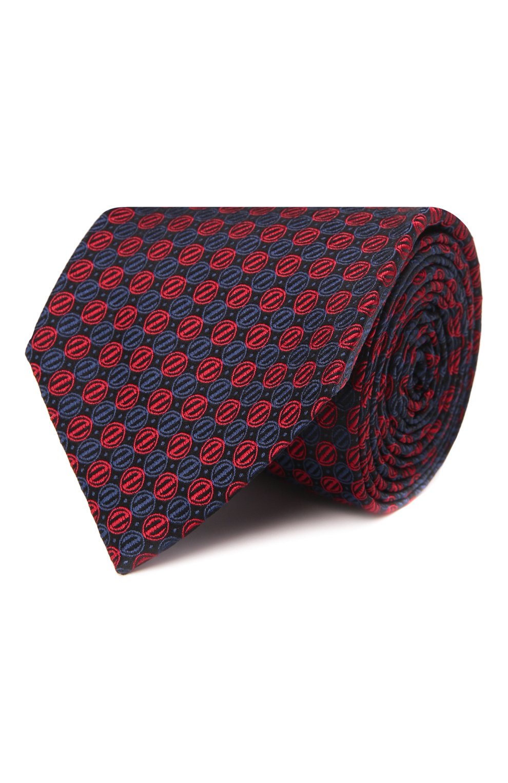 Шелковый галстук ZEGNA красного цвета по цене 19650 руб., арт. Z2E01T/1L8, фото 1 Шелковый галстук ZEGNA, арт. Z2E01T/1L8, фото 1