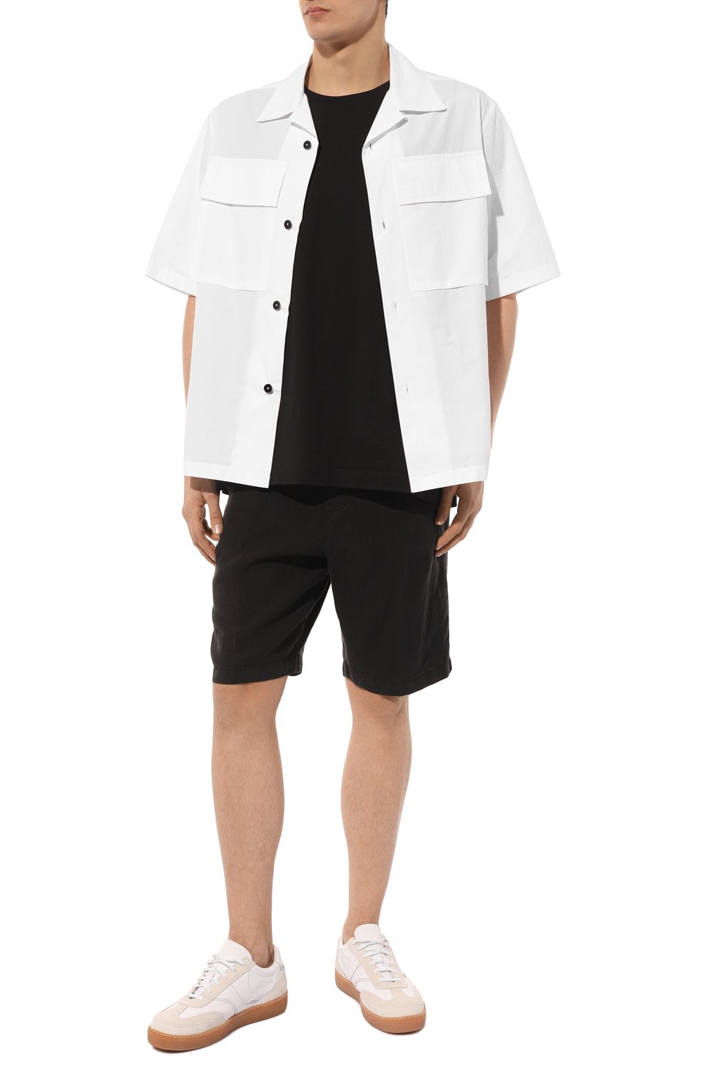 Льняные шорты 120% LINO, арт. 31ALIM29CM/0000253/000, фото 2