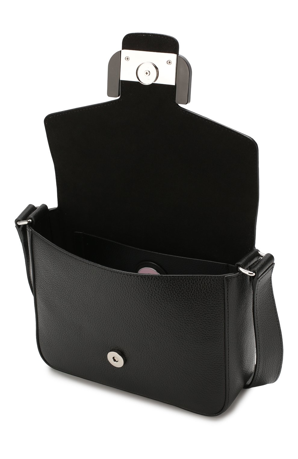 Сумка ambrine cross COCCINELLE черного цвета по цене 26300 руб., арт. E1 EJ5 15 01 01, фото 4 Сумка ambrine cross COCCINELLE, арт. E1 EJ5 15 01 01, фото 4