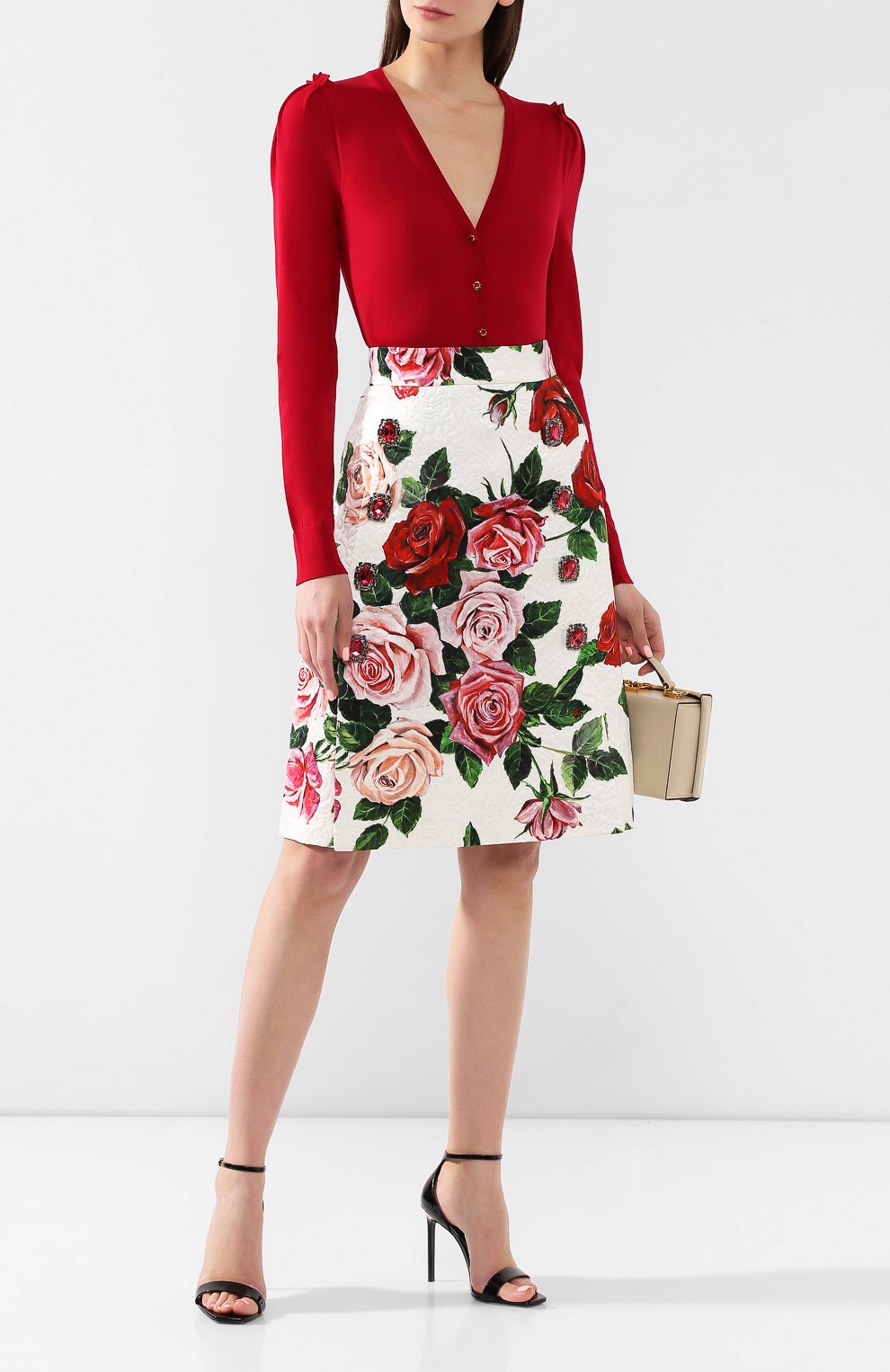 Шерстяной кардиган DOLCE & GABBANA, арт. FX404T/JAVMX, фото 2