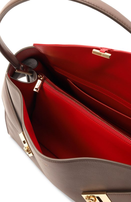 Сумка Hug large Ferragamo 219939/780516 Коричневый  219939/780516 Фото 5