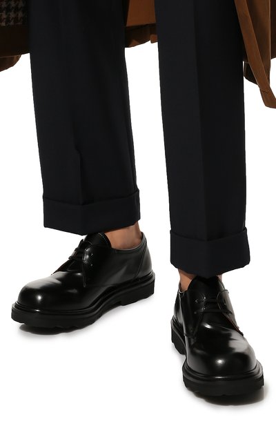 Кожаные дерби brigade MARNI, арт. ALMS004802/P4077, фото 3