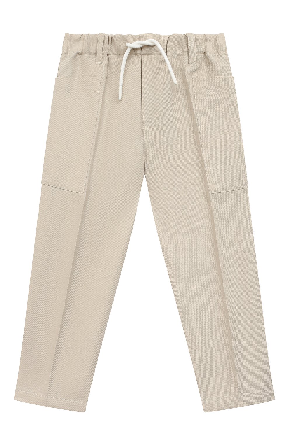 Брюки изо льна и хлопка EMPORIO ARMANI, арт. 3R4PJ5/4N7RZ, фото 1