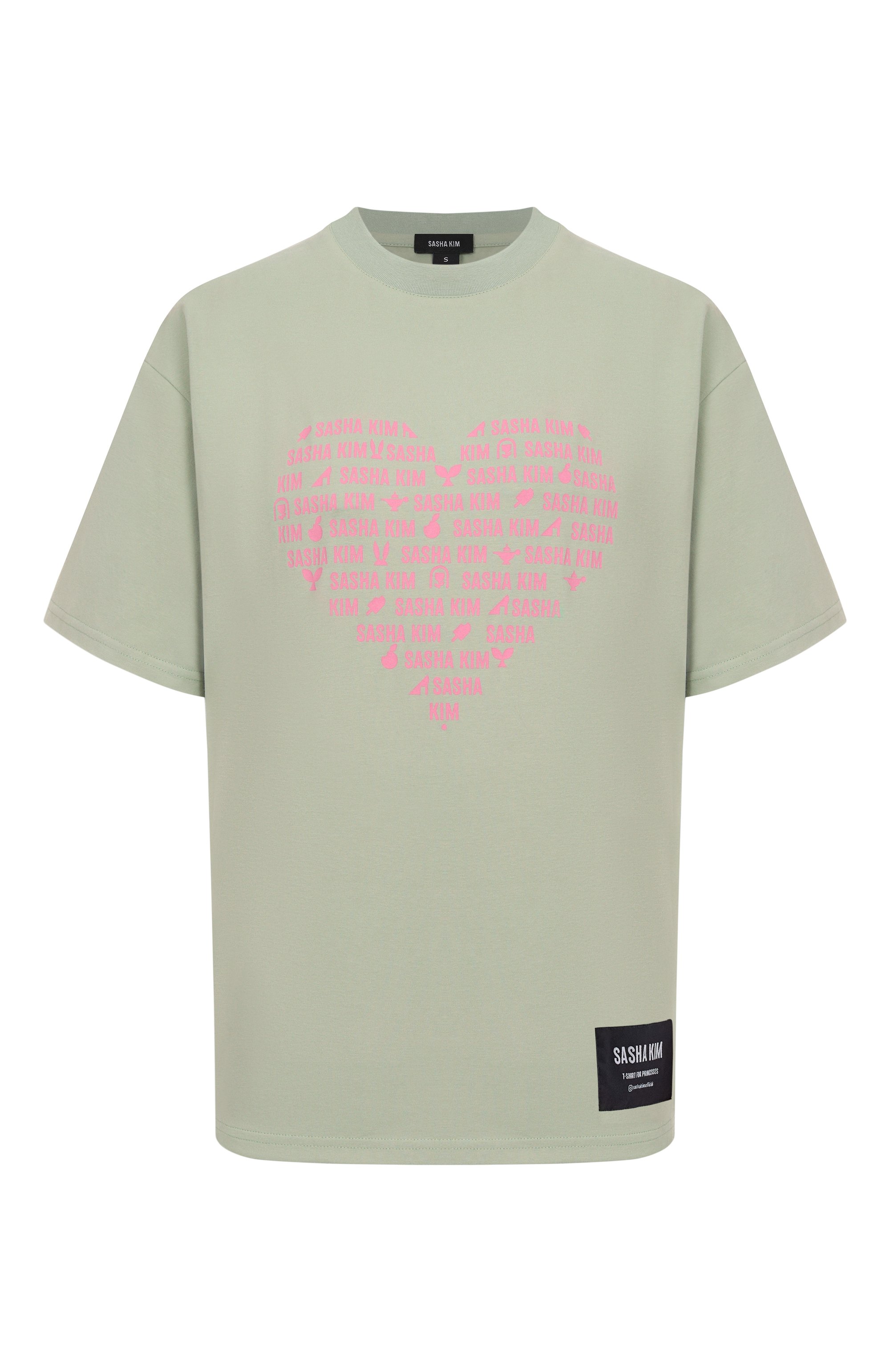 Хлопковая футболка SASHA KIM, арт. SK-00000612, фото 1
