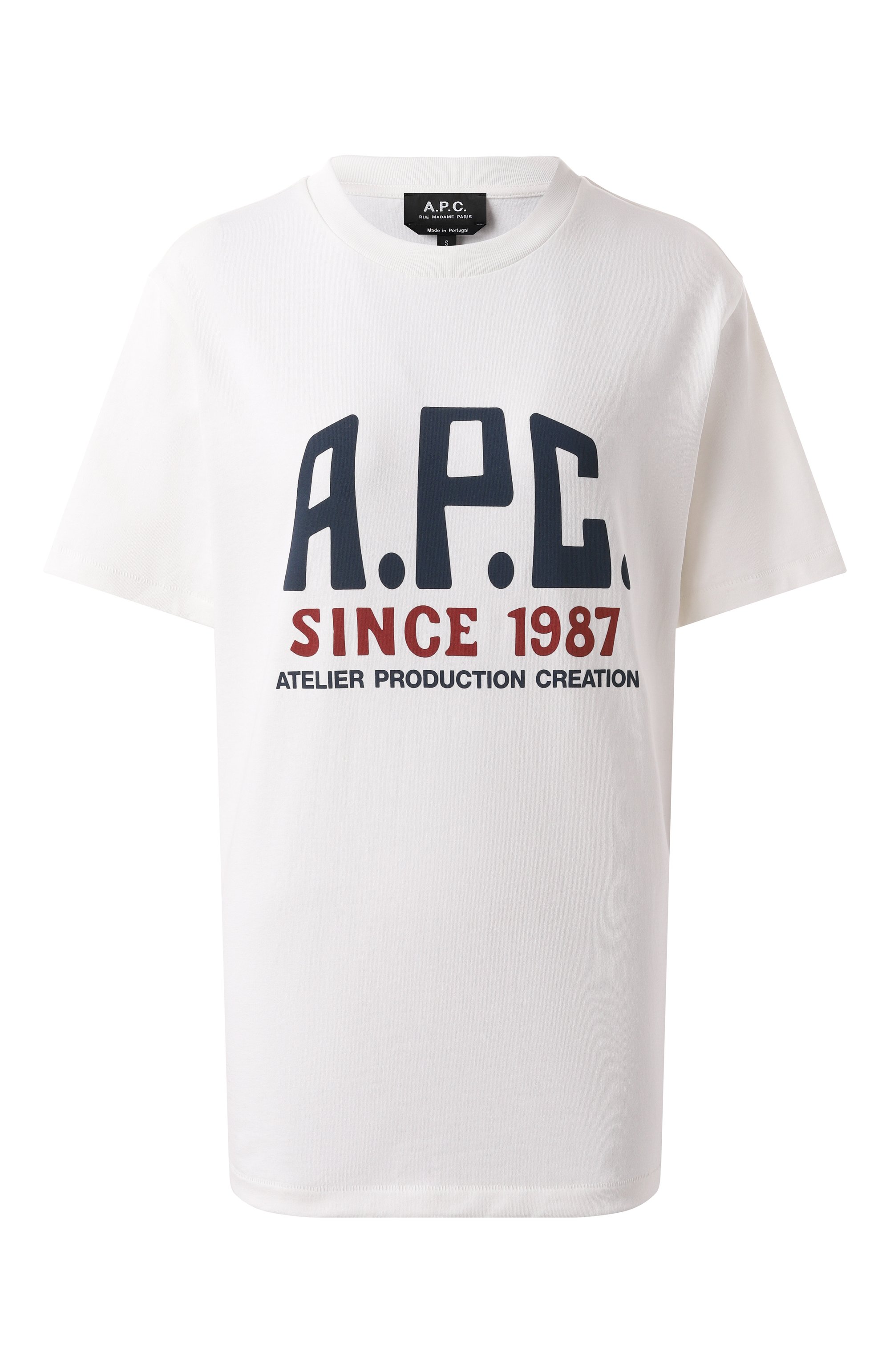 Хлопковая футболка A.P.C., арт. C0HBU-M26442, фото 1