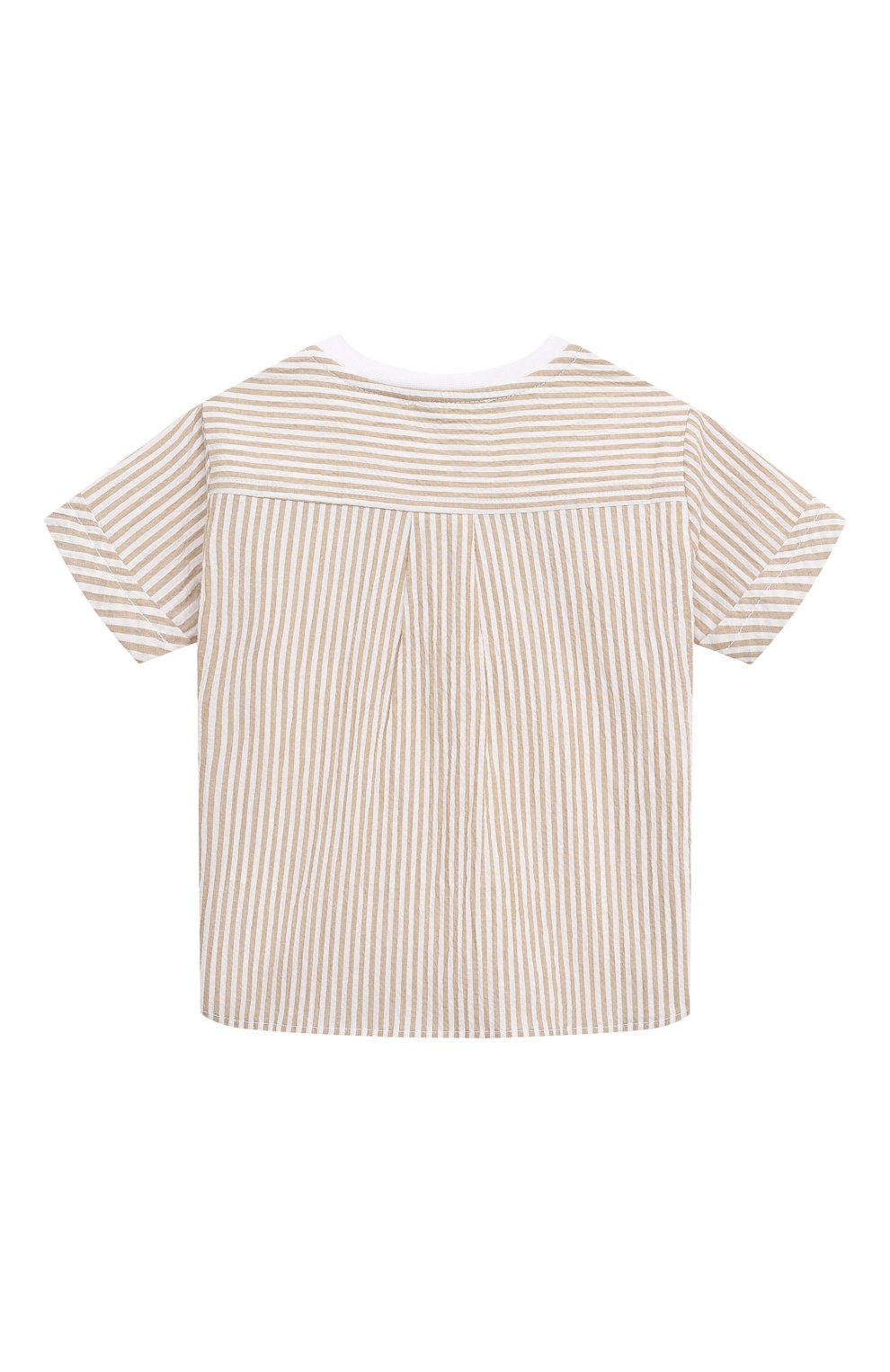 Хлопковая футболка MONNALISA, арт. 28C605, фото 2