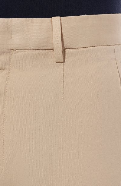 Шорты из хлопка и льна ZEGNA, арт. UDI37A7/TB05, фото 5