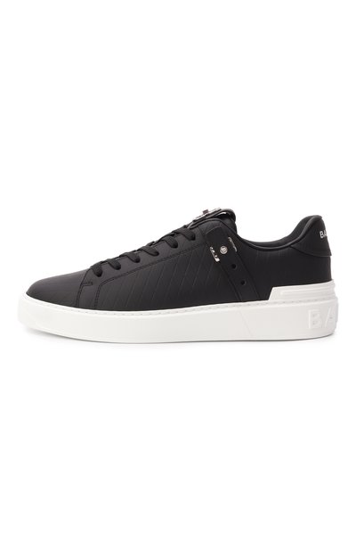Кожаные кеды b-court b-buzz BALMAIN, арт. EM1VI370/LCGD, фото 4