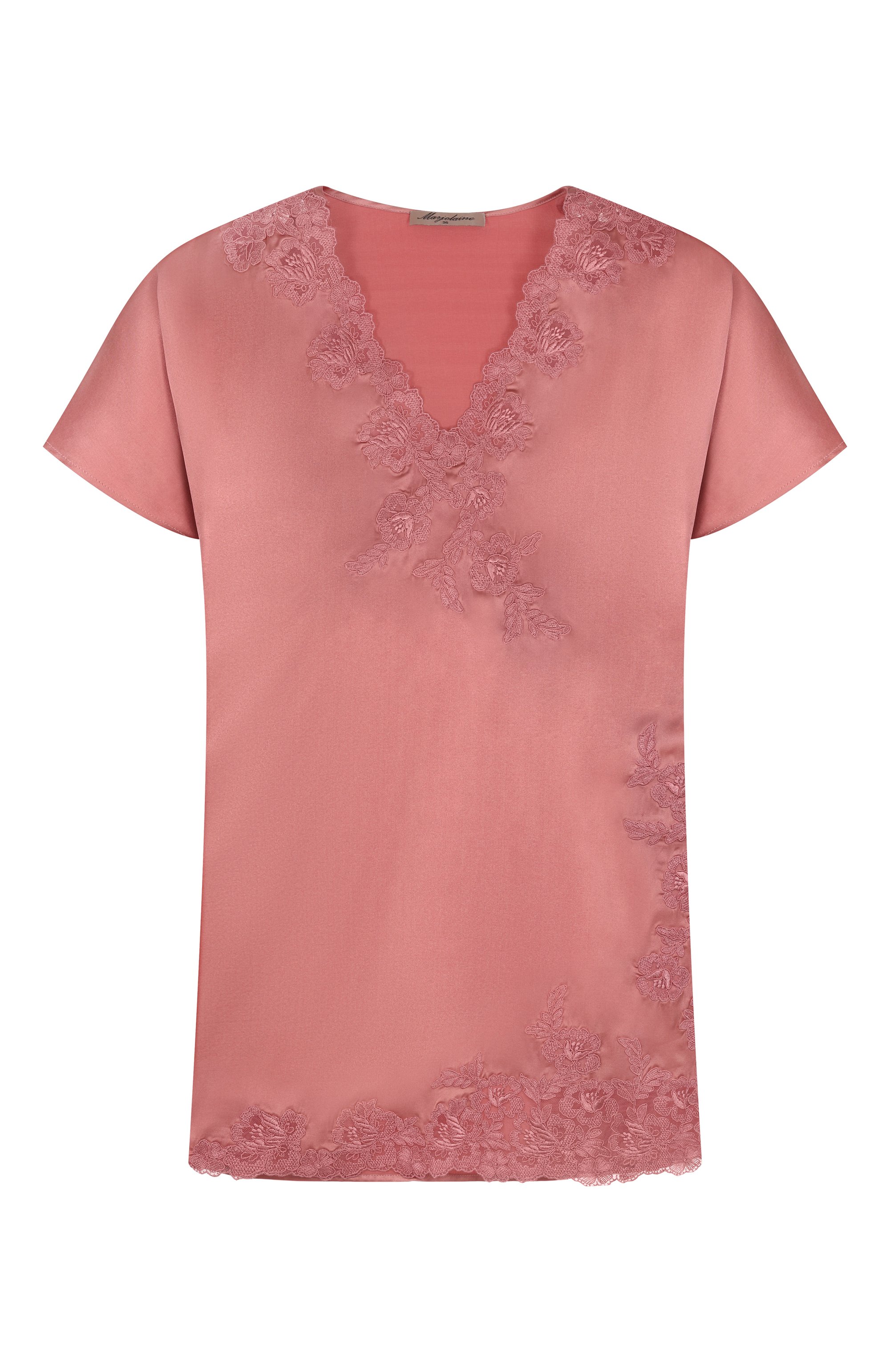 Сорочка из шелка и вискозы MARJOLAINE, арт. 4BON0501, фото 1