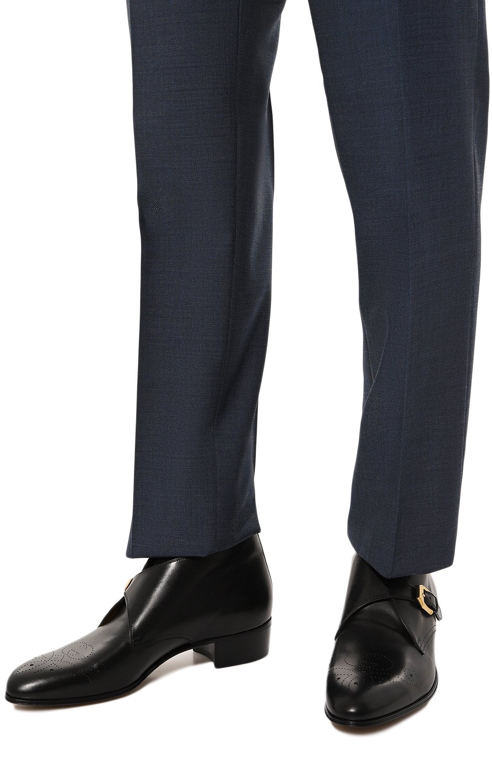 Кожаные ботинки GUCCI, арт. 596921 06F00, фото 3